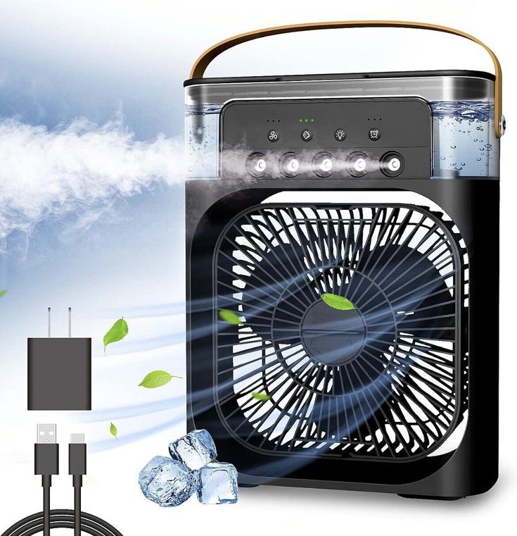 Mini Portable Air Cooler – Instant Cool Anywhere!